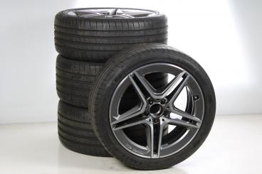 Summer Wheel and Tire Package Alloy 19 Inch with Goodyear Tires for CLS 257, Original Mercedes-AMG