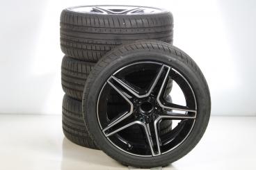 Summer Wheel and Tire Package Alloy 19 inch with Goodyear Tires for CLS 257, Original Mercedes-AMG