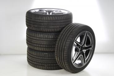 Summer Wheel and Tire Package Alloy 19 Inch with Goodyear Tires for CLS 257, Original Mercedes-AMG