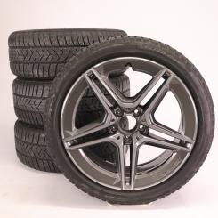 Wheel and tire assemblies set AMG 19 - inch aluminum PIRELLI 