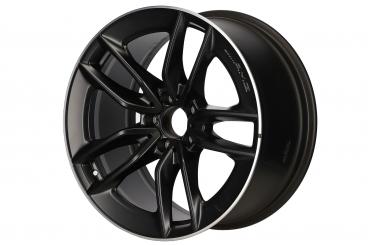 Aluminum rim, AMG 5 double-spoke wheel 