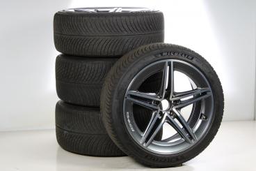 Winter Wheel and Tire Package Alloy 20 inch with Michelin Tires for AMG-GT-Coupe 290, Original Mercedes-AMG