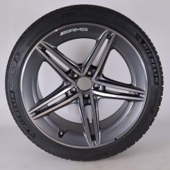 Winter Wheel Package Alloy 20 Inch with Michelin Tires for AMG-GT-Coupe 290, Original Mercedes-AMG