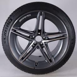 Winter Wheel Package Alloy 20 Inch with Michelin Tires for AMG-GT-Coupe 290, Original Mercedes-AMG