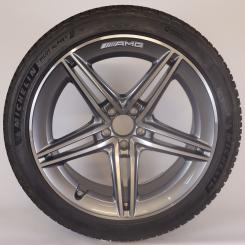 Winter Wheel Package Alloy 20 Inch with Michelin Tires for AMG-GT-Coupe 290, Original Mercedes-AMG
