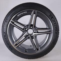 Winter Wheel Package Alloy 20 Inch with Michelin Tires for AMG-GT-Coupe 290, Original Mercedes-AMG