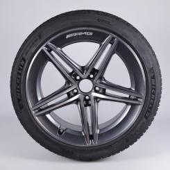 Winter Wheel Package Alloy 20 Inch with Michelin Tires for AMG-GT-Coupe 290, Original Mercedes-AMG