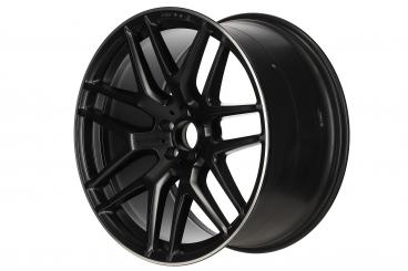 Aluminum rim, AMG cross-spoke wheel
