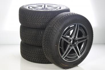 Alloy rims and tires set BRIDGE/BLIZZAKLM005 AMG 5 - front w 