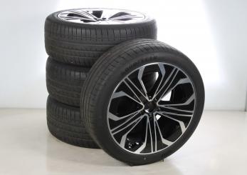 Summer Wheel and Tire Package Alloy 21 Inch with Goodyear Tires for EQE SUV 294, Original Mercedes-Benz