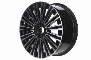 Aluminum rim multi-spoke wheel, Aero 