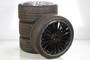 Summer Wheel and Tire Package Alloy 21 Inch with Pirelli Tires for EQE 295, Original Mercedes-AMG