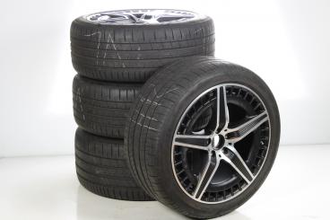 Alloy rims and tires set PIR/PZero AMG 5 wheel 