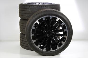 Summer Wheel and Tire Package Alloy 22 Inch with Goodyear Tires for EQS SUV 296, Original Mercedes-AMG