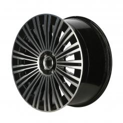 Aluminum rim multi-spoke wheel, Aero 