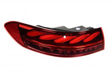 Left rear lamp