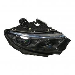 Right LED headlamp including control units