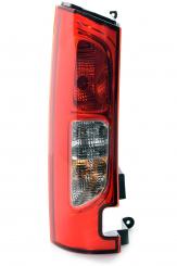 Left rear lamp with hinged rear doors 