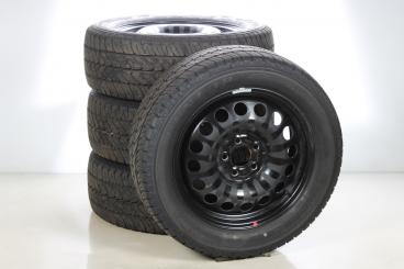 Steel rims and tires set DUNLOP/Econodrive steel rim 