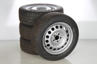 Summer Wheel and Tire Package Steel 17 Inch with Continental Tires for Vito/V-ClassNeu 447, Original Mercedes-Benz 