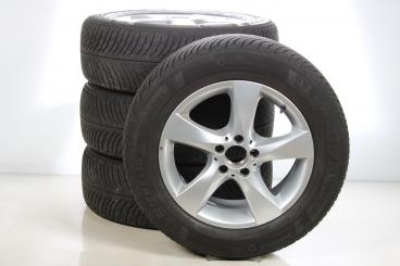 Alloy rims and tires set MICHELIN/PilotAlpin5 5 - wheel driv 