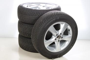 Alloy rims and tires set MICHELIN/PilotAlpin5 5 - wheel driv 