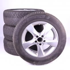 Alloy rims and tires set MICHELIN/PilotAlpin5 5 - wheel driv 