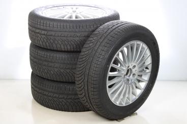 Alloy rims and tires set  MICHELIN/PilotAlpinPA4 multi-spoke 