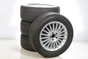 Wheel and tire assemblies set 17 - inch aluminum CONTINENTAL 