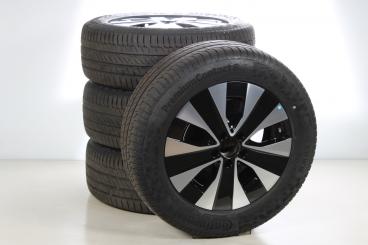 Wheel and tire assemblies set 17 - inch aluminum CONTINENTAL 
