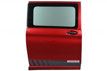 Right sliding door with window 