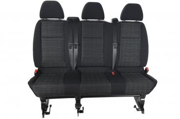 Three-seater bench rear 