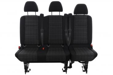 Three-seater bench rear 