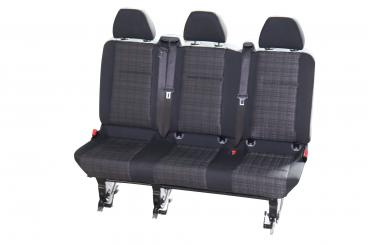 Three-seater bench rear 
