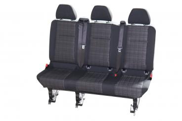 Three-seater bench rear 