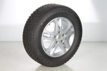 Aluminum wheel and tire assembly CONTI/4x 4 WinterContact 5 