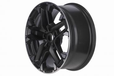 Aluminum rim, AMG cross-spoke wheel 