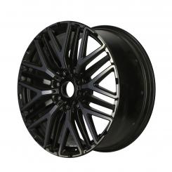 Aluminum rim AMG forged wheel with cross-spoke design 