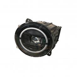 Left LED headlamp including control units