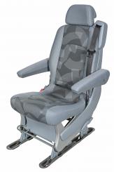 Single seat, rear, all seat rows 
