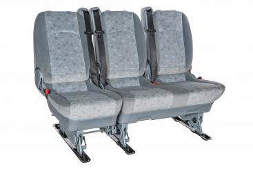 Three-seater bench rear comfort/1 ./2. seat row 