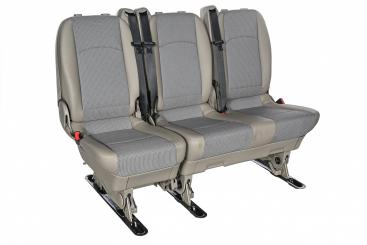 Three-seater bench rear comfort/1 ./2. seat row 
