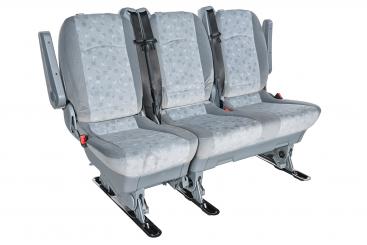 Three-seater bench rear comfort/1. seat row 