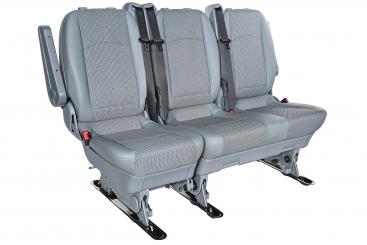 Three-seater bench rear comfort/1. seat row 