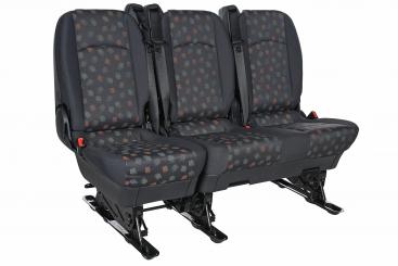 Three-seater bench rear comfort/2. seat row 