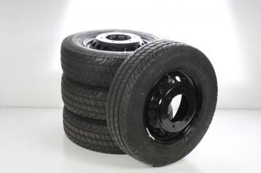 Summer Wheel and Tire Package Steel 16 Inch with Continental Tires for Sprinter NCV3 906, Sprinter VS30 Hinterradantrieb 907, Original Mercedes-Benz
