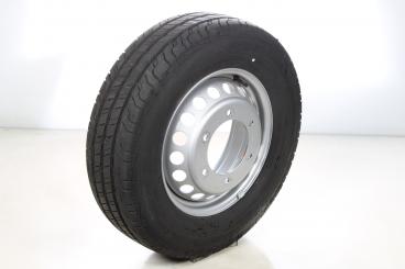 Summer Wheel Package Steel 16 Inch with Continental Tires for Sprinter VS30 Hinterradantrieb 907, Original Mercedes-Benz