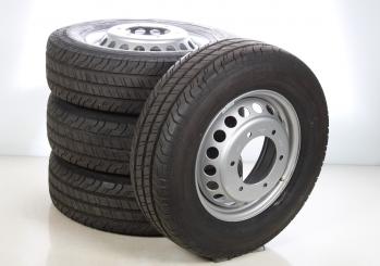 Steel rims and tires set CONTI/ContiVanContact100 steel rim 