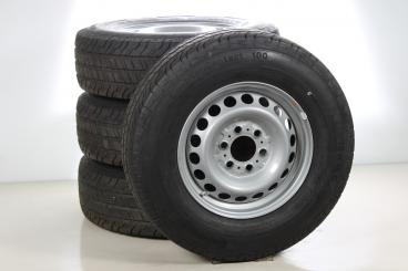 Steel rims and tires set CONTI/ContiVanContact100 steel rim 