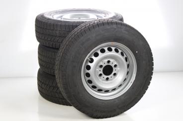 Winter Wheel and Tire Package Steel 16 inch with Continental Tires for Sprinter VS30 Hinterradantrieb 907, Original Mercedes-Benz 